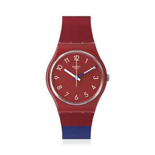 【SWATCH】Gent 原創系列手錶 COLORE BLOCCO 男錶 女錶 瑞士錶 錶(34mm)