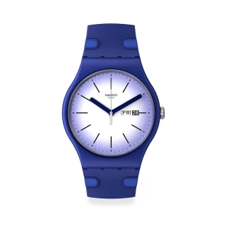 【SWATCH】New Gent 原創系列手錶 VIOLET VERBENA 男錶 女錶 瑞士錶 錶(41mm)