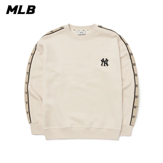 MLB 小Logo長袖大學T 紐約洋基隊(3AMTB0336