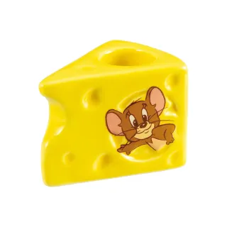 【sunart】Tom and Jerry 湯姆貓與傑利鼠 起司造型牙刷架 傑利鼠(生活雜貨) 