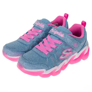 【SKECHERS】女童鞋系列 燈鞋 HYPER SURGE(302330LLBPK)