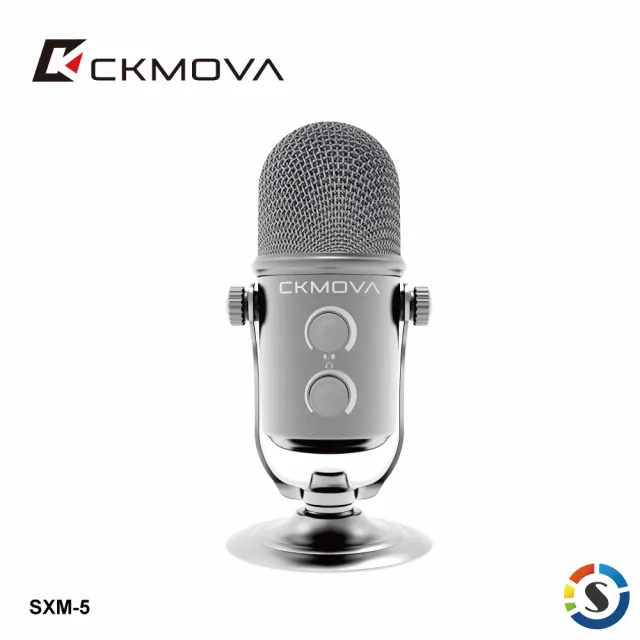 【CKMOVA】SXM-5 大振膜電容式直播麥克風(勝興公司貨)