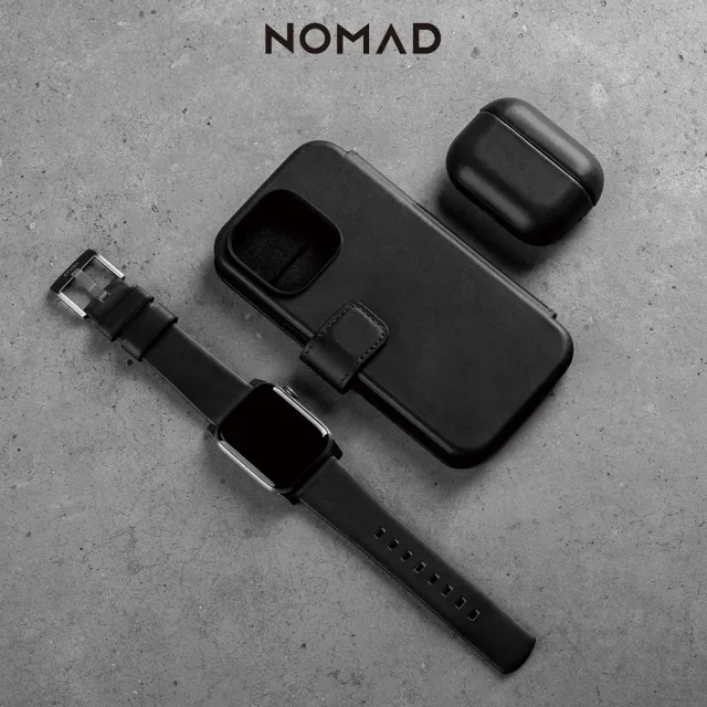 【NOMAD】iPhone 14 Plus 6.7吋 嚴選Classic皮革保護套(獨特紋理更具特色)