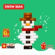 【美國LIGHT STAX】Snow Man亮亮積木.創意LED積木(雪人歡樂桶)