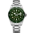 【TITONI 梅花錶】海洋探索 SEASCOPER 300 陶瓷錶圈 COSC認證 潛水機械腕錶 母親節 禮物(83300S-GN-703)