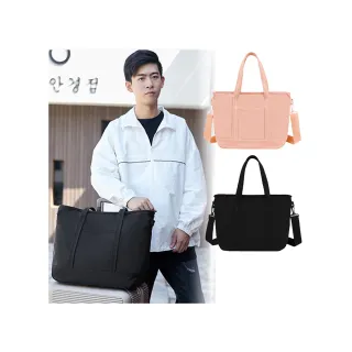 【SPRING】SPRING-學院風斜背肩背2用防潑水耐磨耐刮托特包-多色(防水包 學院風手提斜背水 