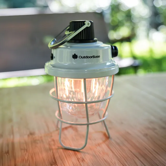 【Outdoorbase】精靈球燈-23281(400高流明光源 5000mah電容量 IPX5防水等級)