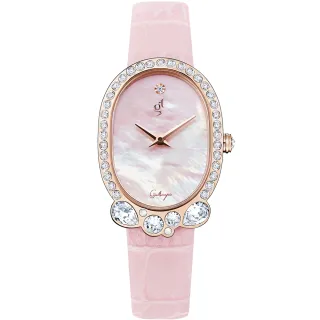 【Galtiscopio 迦堤】MIROIR MGAIC 魔鏡系列 閃耀水晶錶-36x25mm 禮物 送禮 推薦(MMRGS001PLS)