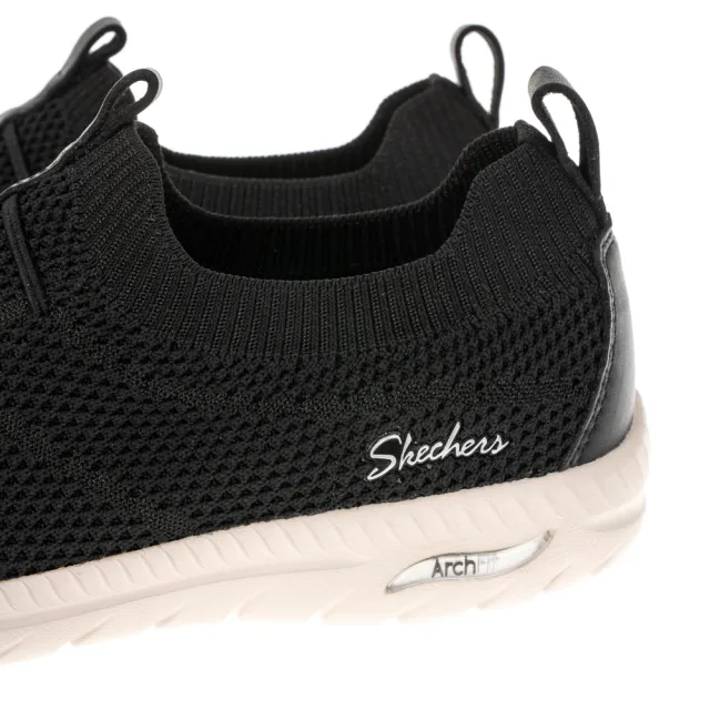 【SKECHERS】女鞋 休閒系列 ARCH FIT FLEX寬楦款(100285WBKW)