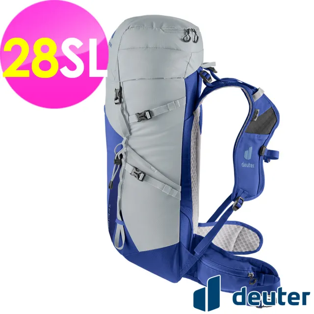 【deuter】SPEED LITE 28SL超輕量旅遊後背包(3410522白錫/藍/背負舒適/戶外休閒包/健行包/登山包)