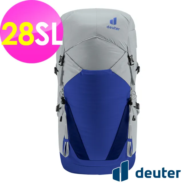 【deuter】SPEED LITE 28SL超輕量旅遊後背包(3410522白錫/藍/背負舒適/戶外休閒包/健行包/登山包)