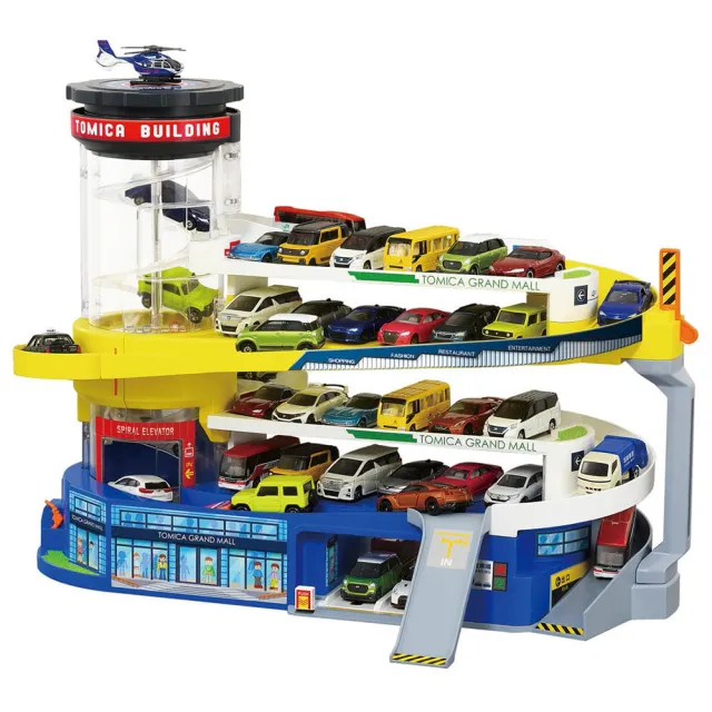 【TOMICA】百變自動停車塔 無附連接配件