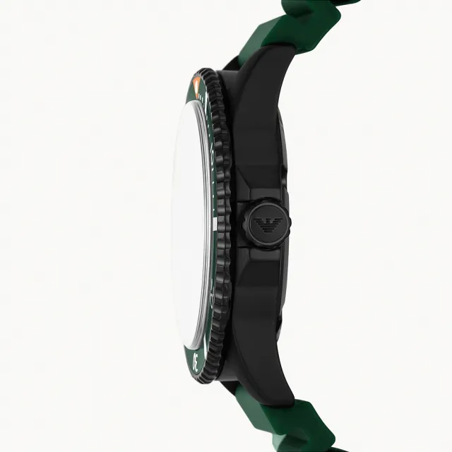 【EMPORIO ARMANI】亞曼尼 Diver 運動風潛水造型手錶-42mm(AR11464)