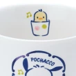 【小禮堂】帕恰狗 陶瓷茶杯 200ml - 彩色點點款(平輸品)
