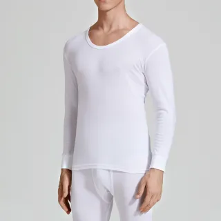 【Pincers 品麝士】男棉質U領衛生衣 保暖衣 發熱(3入組 /M-XL)