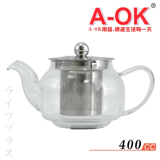 A-OK養生泡茶壺-400ml-1入組(茶壺)