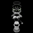 【BALL 波爾】B6_Engineer系列 COSC認證 自體發光微型氣燈 機械腕錶 43mm 母親節 禮物(DM2218B-SCJ-BK)