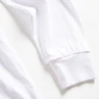 【EDWIN】男裝 網路獨家↘仿舊立體LOGO長袖T恤(白色)