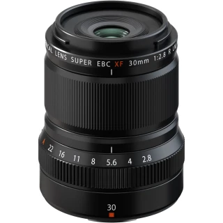 【FUJIFILM 富士】XF 30mm F2.8 R LM WR Macro 標準定焦鏡--公司貨(保護鏡+蔡司拭紙..好禮)