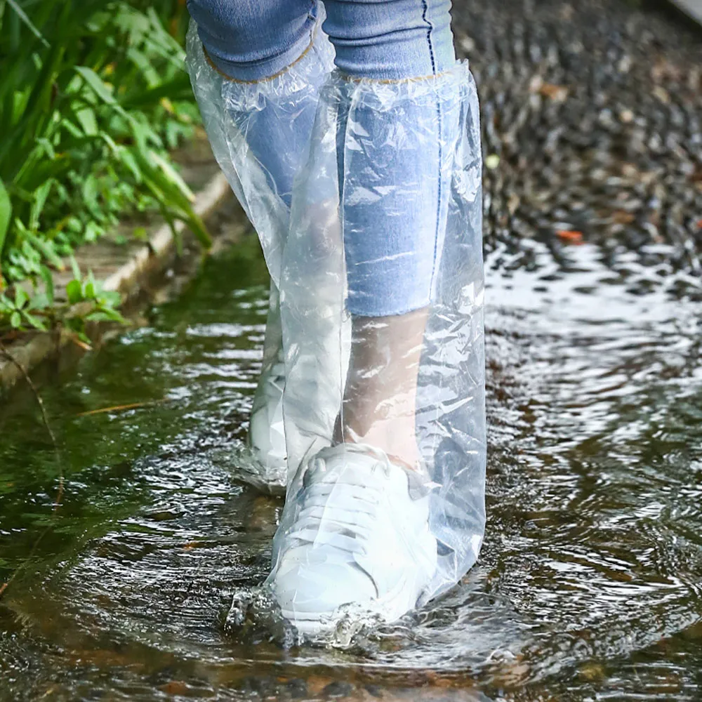 【指選好物】一次性雨鞋套 10入(雨鞋套 拋棄鞋套 臨時鞋套 鞋套)