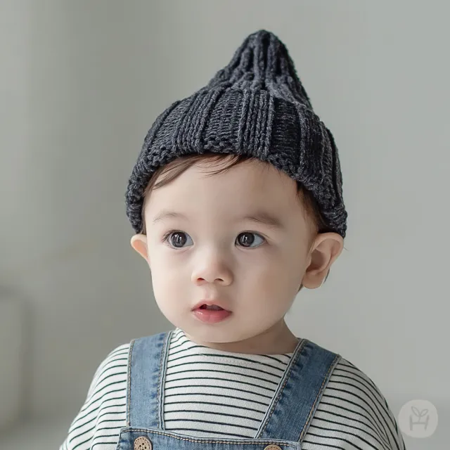 【Happy Prince】韓國製 Sand親子款針織嬰兒童短毛帽(beanie豆豆帽休閒帽保暖寶寶帽童帽)