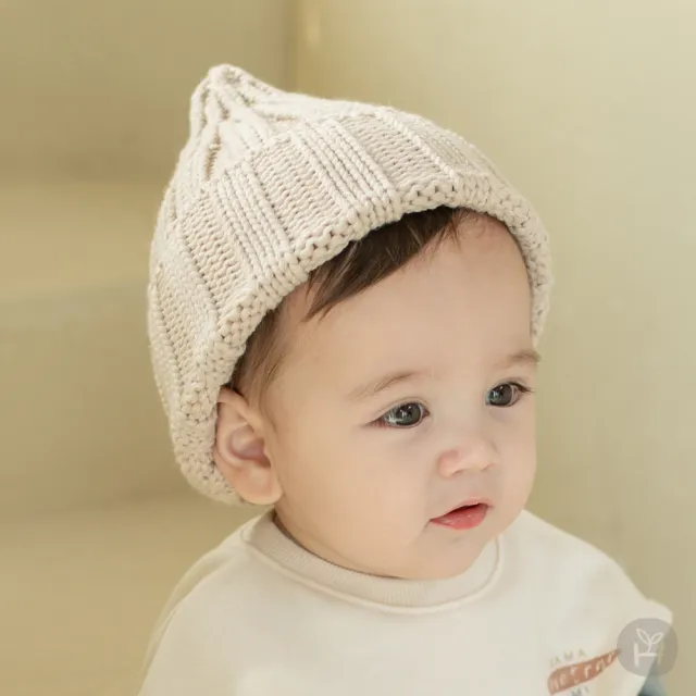 【Happy Prince】韓國製 Sand親子款針織嬰兒童短毛帽(beanie豆豆帽休閒帽保暖寶寶帽童帽)