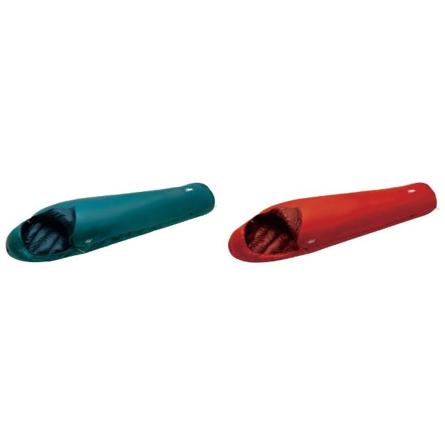 【mont bell】SEAMLESS HUGGER 800#3睡袋 日出紅 藍綠 右R 1121401