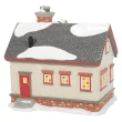 【Enesco】精品家飾 SNOOPY史努比的聖誕小屋居家擺飾 附燈