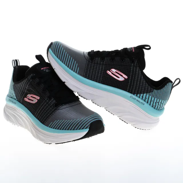 【SKECHERS】女鞋 運動系列 D LUX WALKER(896060BKAQ)