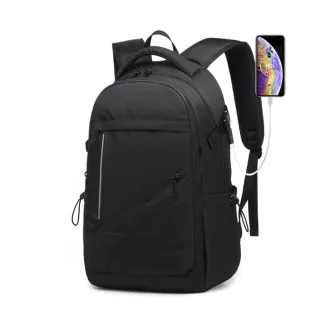 【H.S】雙11 HD2877BK 美式電腦後背包17吋黑色(HD2877BK)