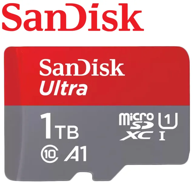 【SanDisk 晟碟】1TB 150MB/s Ultra microSDXC TF U1 A1 記憶卡(平輸)