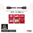 【ZIYA】PS/XBOX/Switch 副廠遊戲主機專用 4K HDMI視訊傳輸線(精緻影音款 Plus 300 cm)