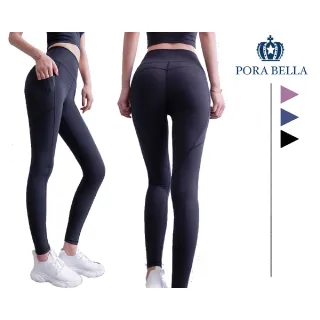 【Porabella】瑜珈褲 彈性瑜珈褲 運動瑜珈褲 瑜珈褲女 韻律褲  S-XL YOGA PANTS