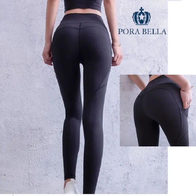 【Porabella】瑜珈褲 彈性瑜珈褲 運動瑜珈褲 瑜珈褲女 韻律褲  S-XL YOGA PANTS