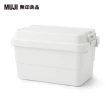 【MUJI 無印良品】耐壓收納箱/大(2入組)