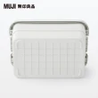 【MUJI 無印良品】耐壓收納箱/大(2入組)