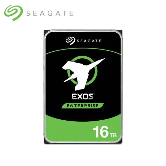 【SEAGATE 希捷】EXOS X18 16TB 3.5吋 7200轉 256MB 企業級內接硬碟(ST16000NM000J)