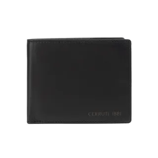 【Cerruti 1881】頂級小牛皮4卡零錢袋 5707M(送禮盒提袋 男夾)