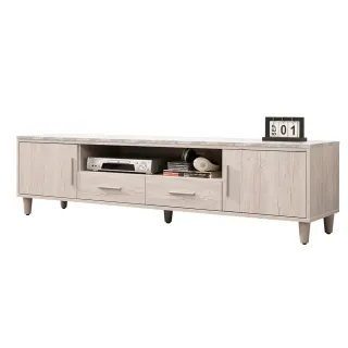 【麗得傢居】卡蘿7尺電視櫃長櫃矮櫃高低櫃(專人配送 免組裝)