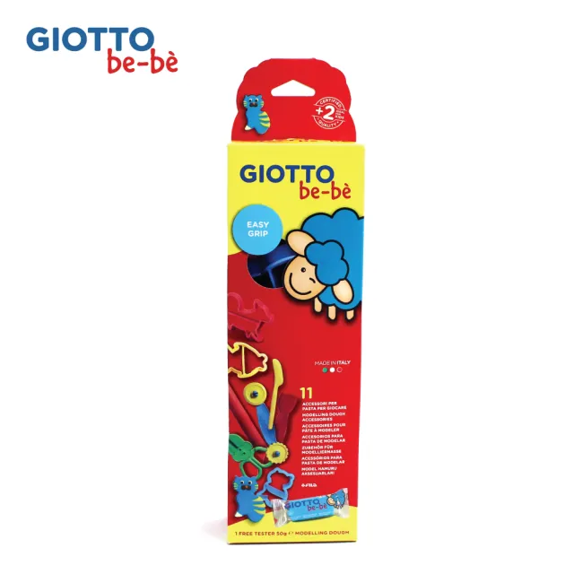 【義大利GIOTTO】寶寶黏土工具組(黏土模具 黏土配件 黏土周邊)