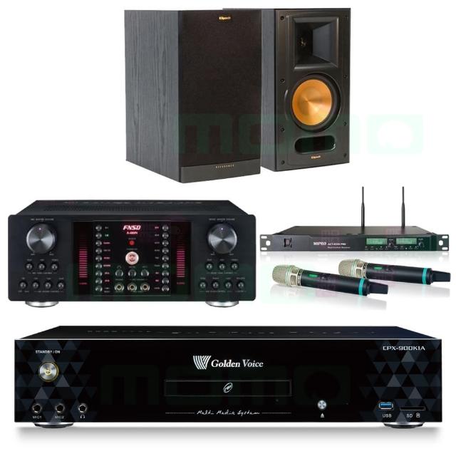 【金嗓】CPX-900 K1A+FNSD A-480N+ACT-8299PRO++RB-81II(4TB點歌機+擴大機+無線麥克風+喇叭)