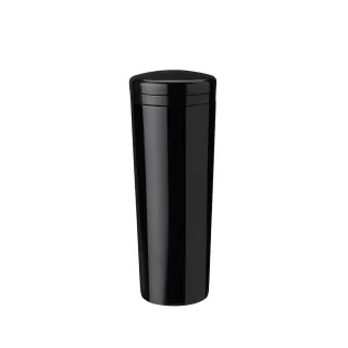 【IUSE】丹麥 Stelton Carrie 真空保溫杯/黑色/500ml(北歐/真空/保溫/隨身瓶)