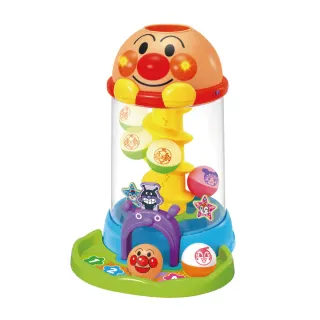 【ANPANMAN 麵包超人】NEW 抓抓滾滾聲光轉轉塔-含特典(1.5歲-/聲光玩具)