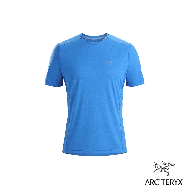 【Arcteryx 始祖鳥】男 Motus SL 快乾短袖圓領衫(流動藍)