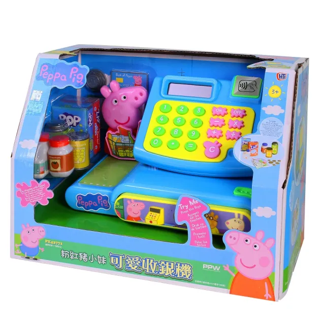 【Peppa Pig 粉紅豬】粉紅豬小妹-可愛收銀機