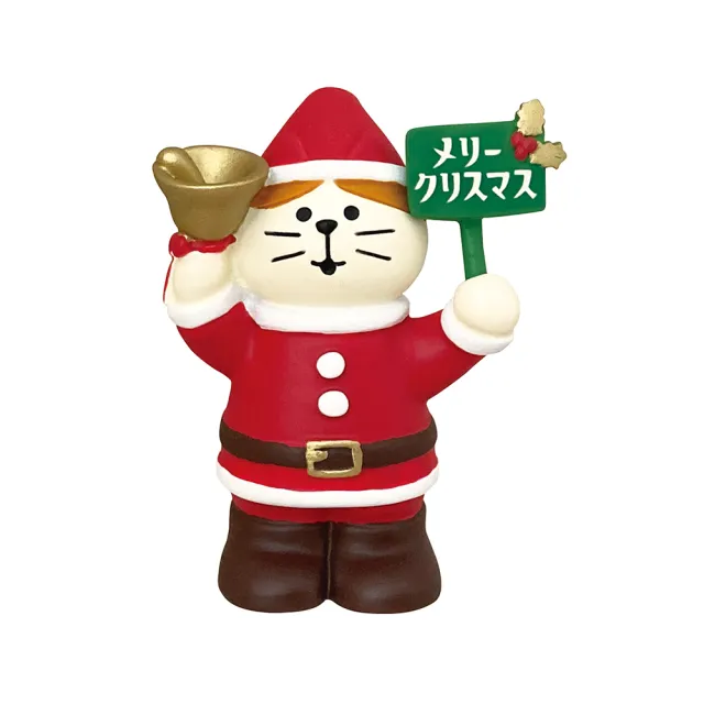 【台隆手創館】DECOLE貓聖誕與鈴鐺
