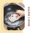 【橘貓貓】貓咪壓縮木漿棉3入組-橘貓系列(海棉 菜瓜布 百潔布 洗碗布 洗碗刷 去污去油 卡通造型)