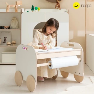 【Naspa】韓國手作LUNA造型兒童書桌