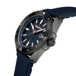 【Timberland】美式潮流 藍色矽膠錶帶腕錶44mm(TDWGN2102901)