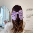 【MISA】蝴蝶結髮夾/優雅氣質經典緞面蝴蝶結髮夾(7色任選)
